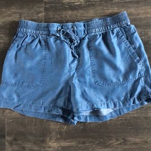Old Navy-Mid-Rise Denim-Blend Shorts